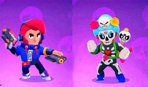 荒野乱斗最新皮肤爆料图,炫酷造型，等你来战！